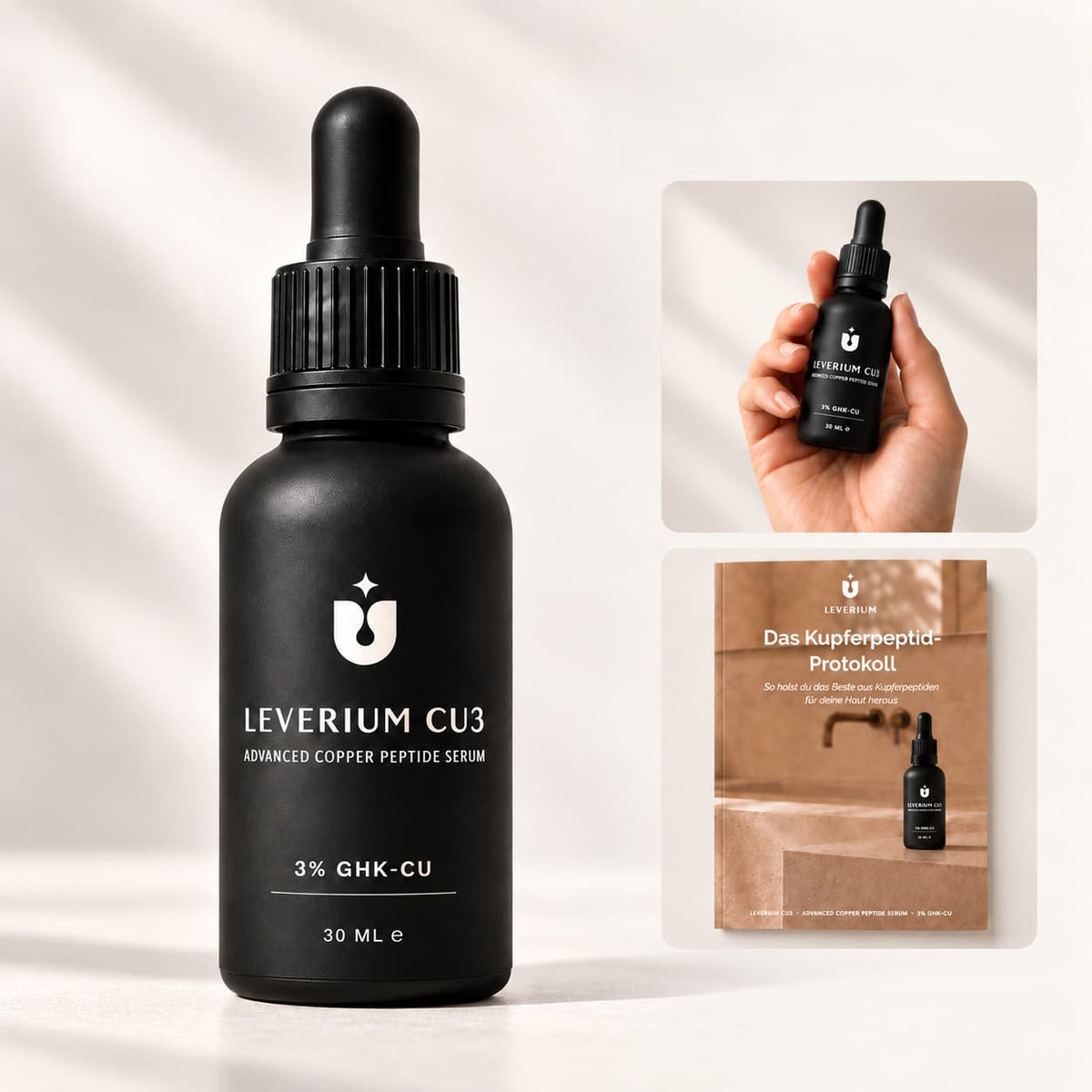 Siero Leverium ai peptidi di rame ad alta concentrazione