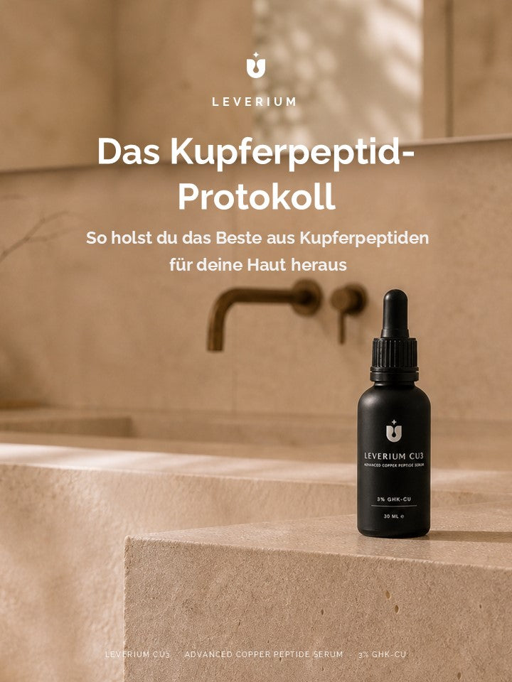 Cover des Leverium Kupferpeptid-Protokolls